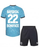 Bayer Leverkusen Victor Boniface #22 Alternativní dres pro děti 2023-24 Krátký Rukáv (+ trenýrky)